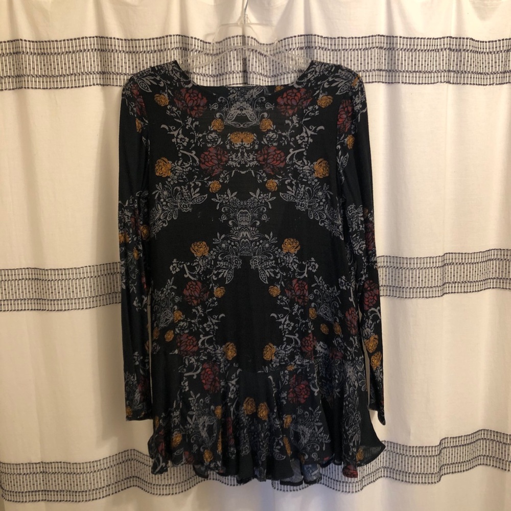 Free People Women’s Floral Tunic